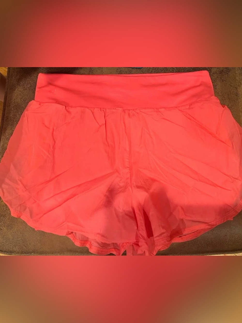 All In Motion Women's Coral Athletic Shorts size Large